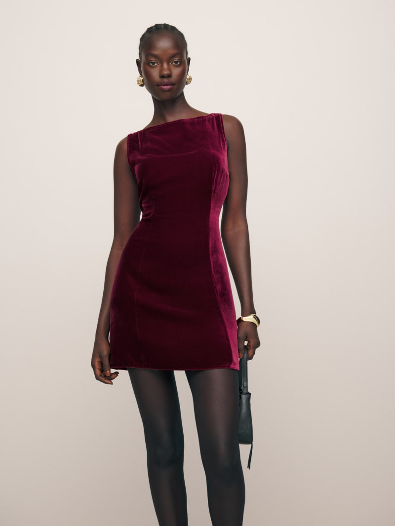 Brisbane Velvet Dress | Reformation (Global)