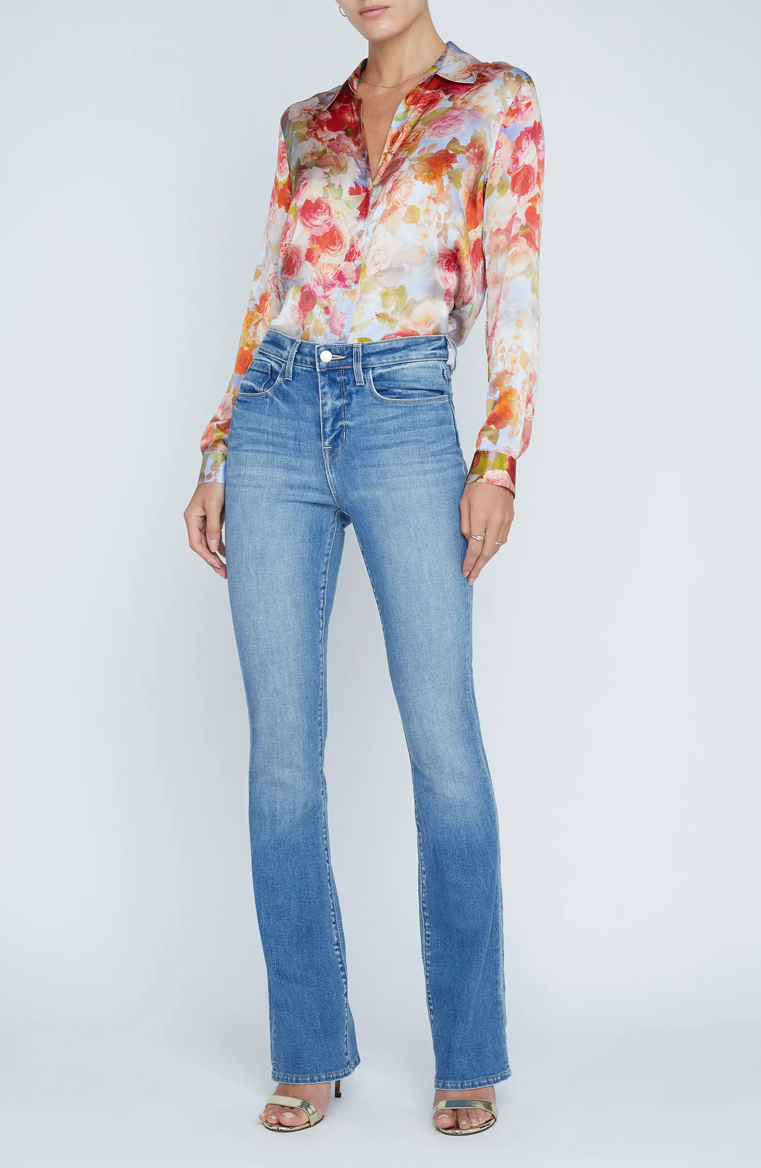 Selma Sleek Baby Bootcut Jeans | Nordstrom