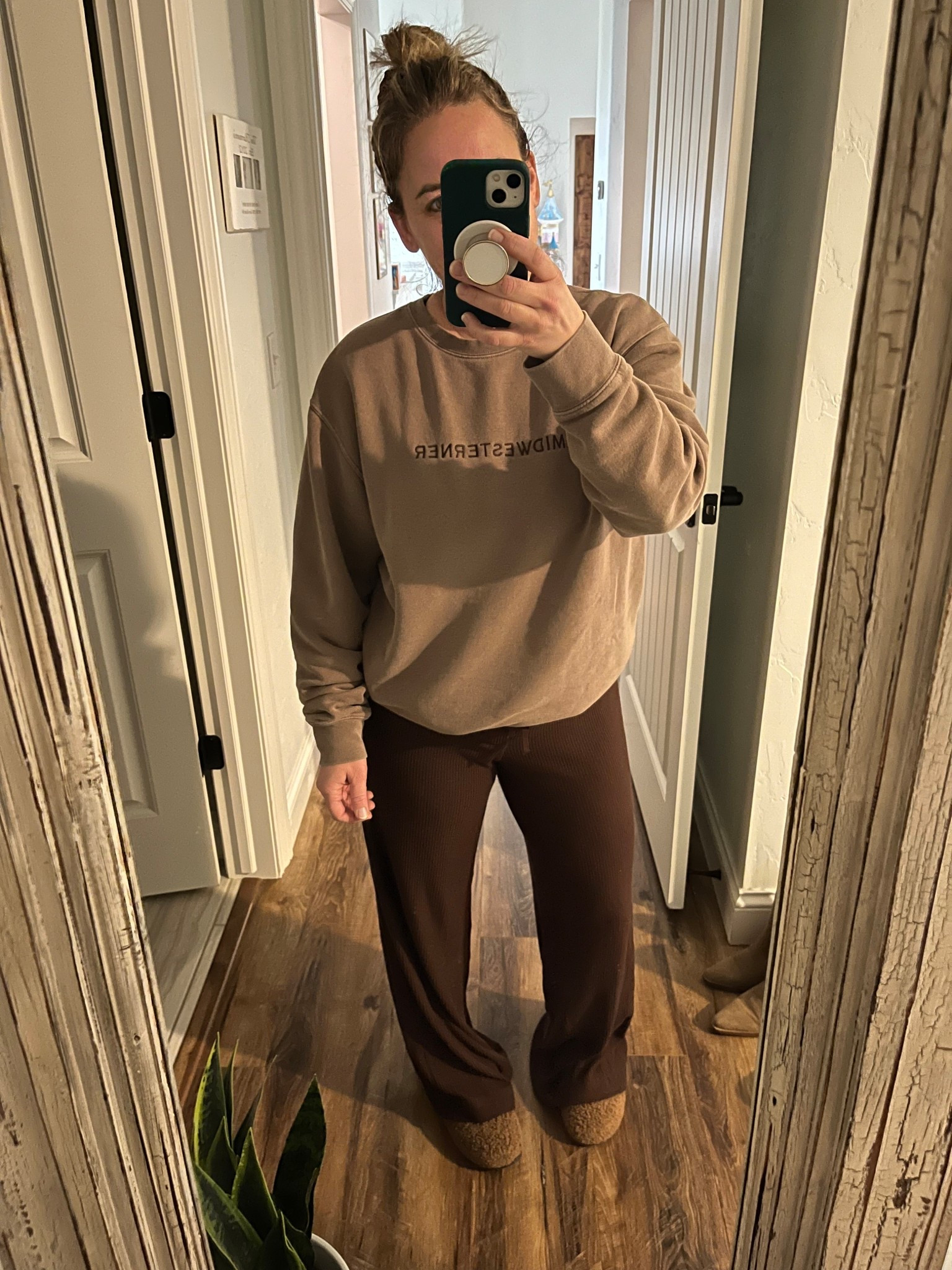 The most perfectly cozy and loving the rich brown lounge pajama pants!!! I would size down. I always wear a medium and these are a small. 

Womens cozy ribbed lounge pants by Auden - Brown: at Target

#LTKMidsize #LTKootd #LTKmomlife
