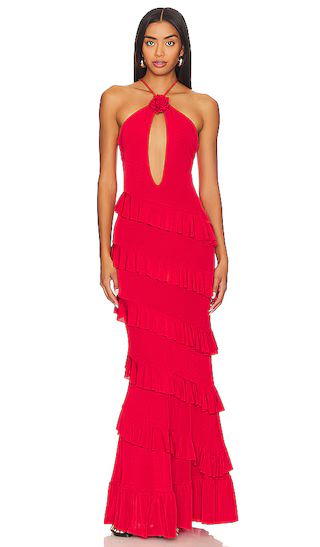 Bray Maxi Dress in Bright Red | Revolve Clothing (Global)