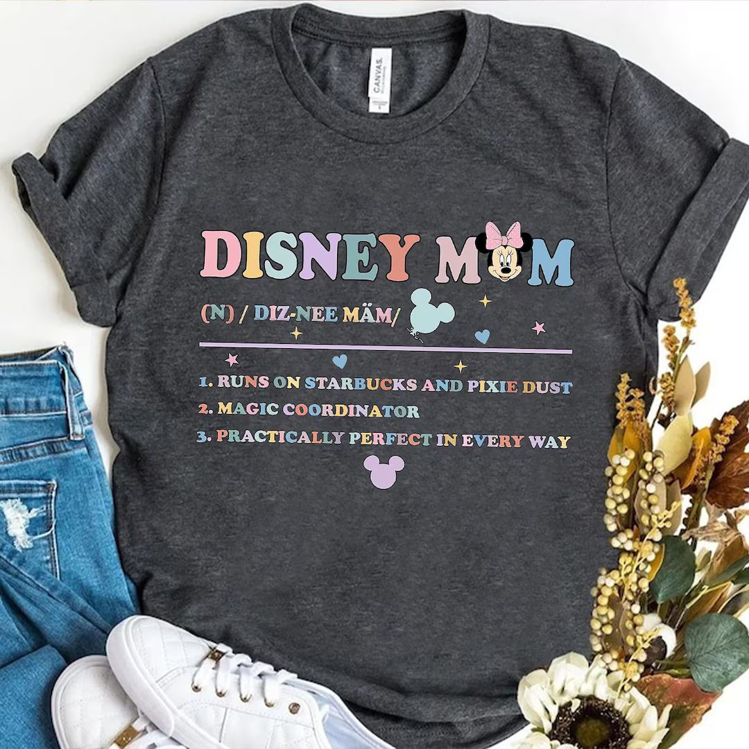 Disney Mom Shirt, Minnie Mouse Mom Shirt, Disney Mom Shirt, Disney Mama Shirt, Disney Mothers Day... | Etsy (US)