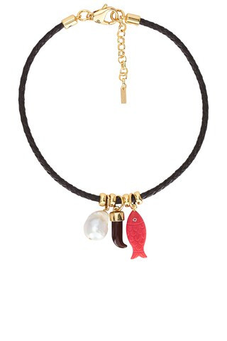 Eliou Pesca Necklace in Red | FWRD 