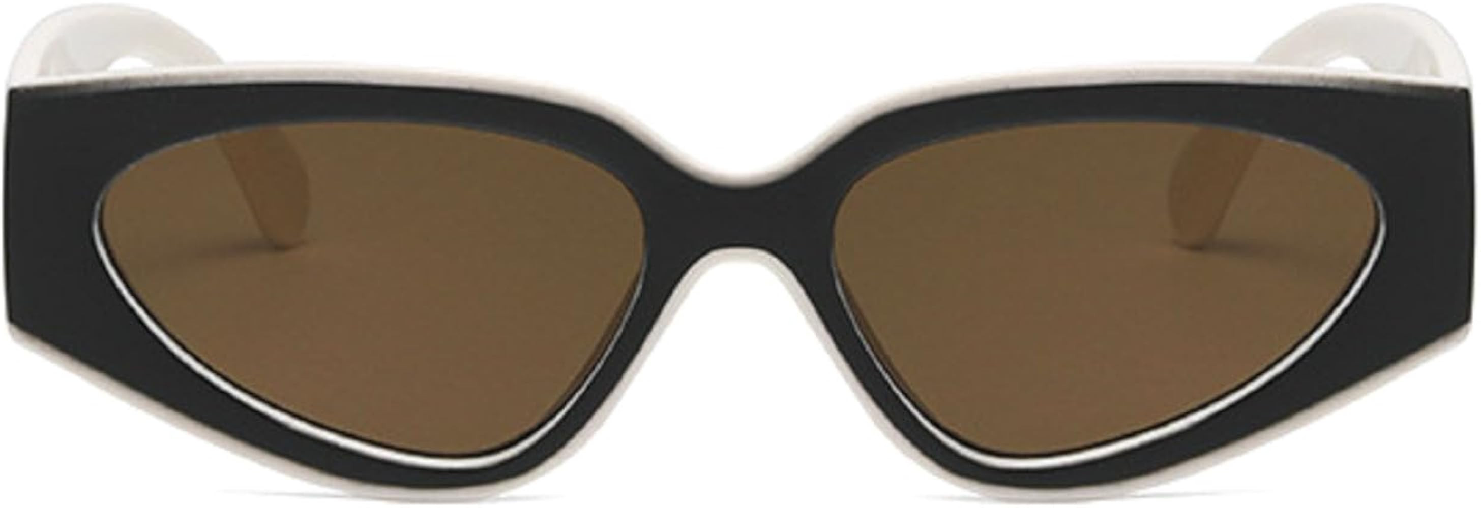 Melrose Y2k Cat Eye Sunglasses Women Luxury Vintage Sun Glasses For Ladies Retro Eyewear Shades U... | Amazon (US)