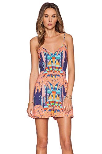Mara Hoffman Button up Cover-up Romper | Amazon (US)