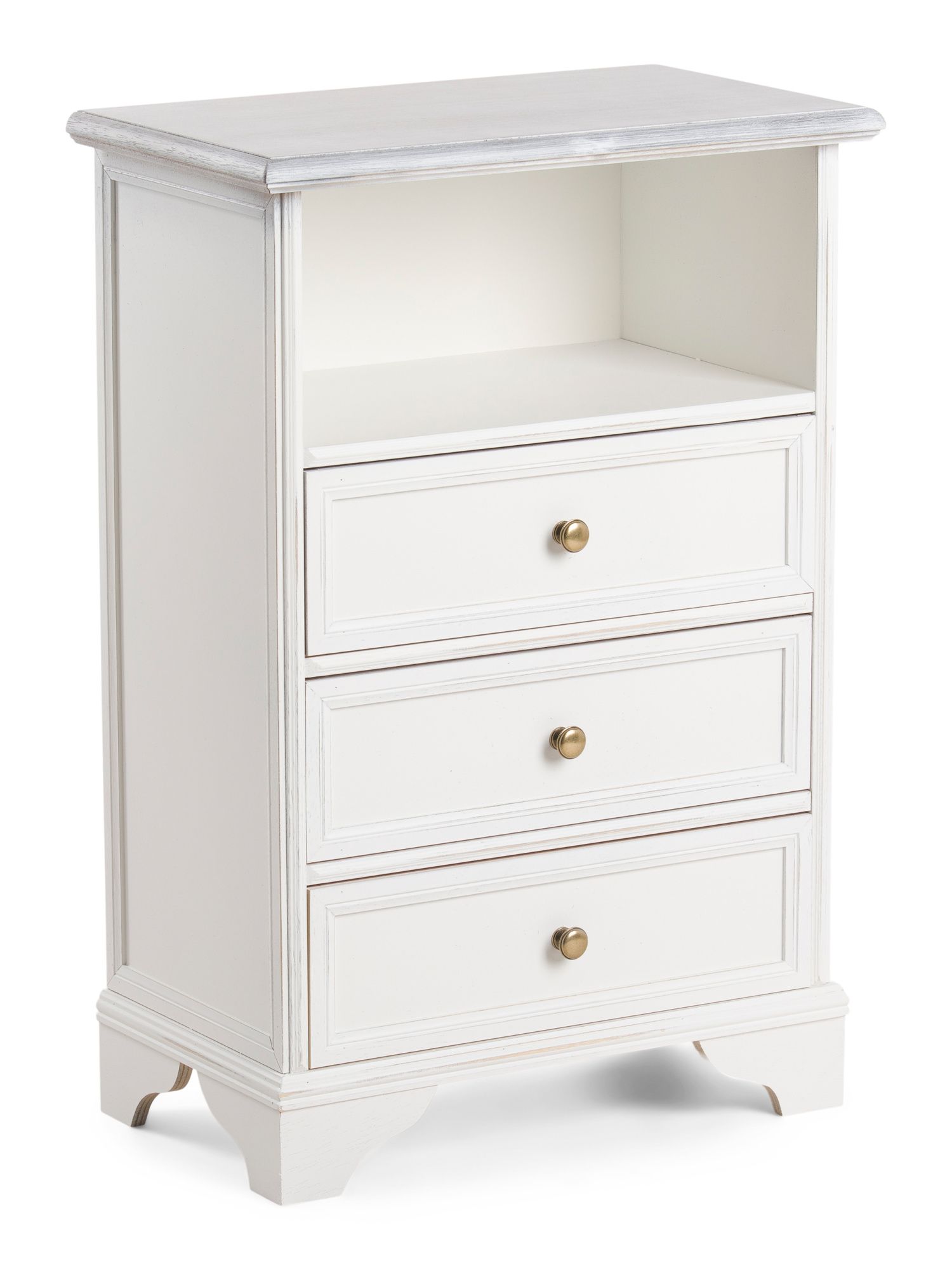 Made In Italy 3 Drawer Nightstand | TJ Maxx
