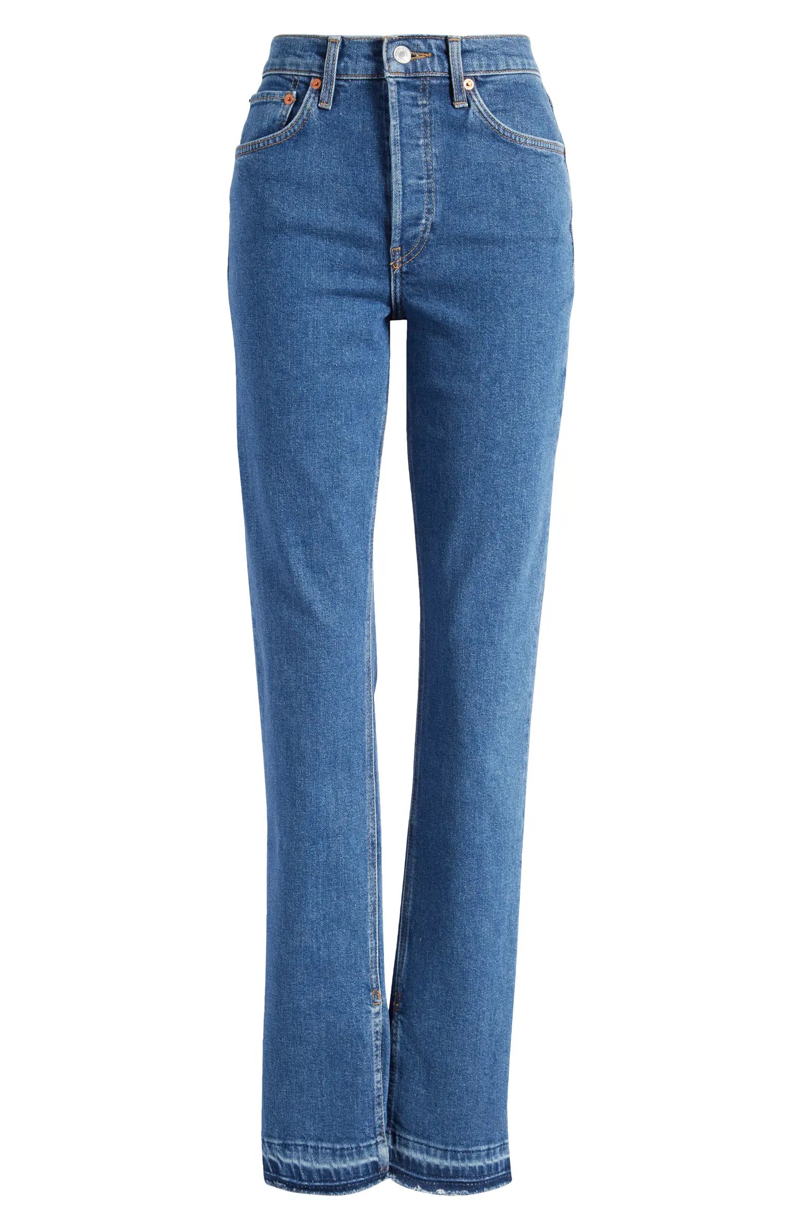 Re/Done '70s High Waist Skinny Bootcut Jeans | Nordstrom | Nordstrom