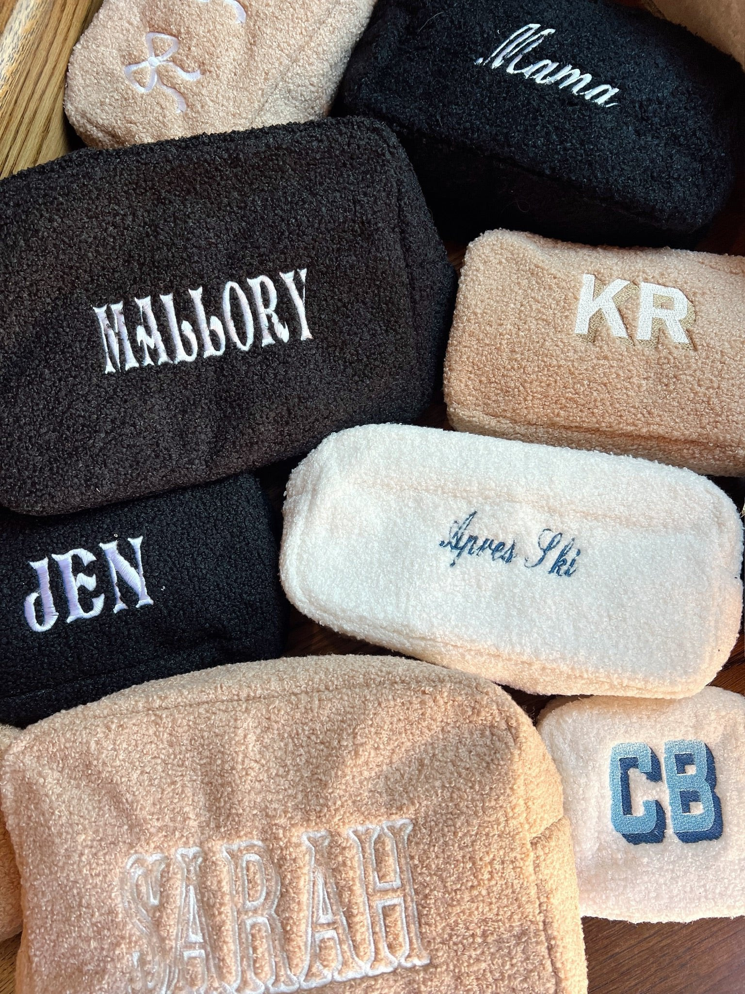 Sherpa Makeup Bag Collection | KenzKustomz