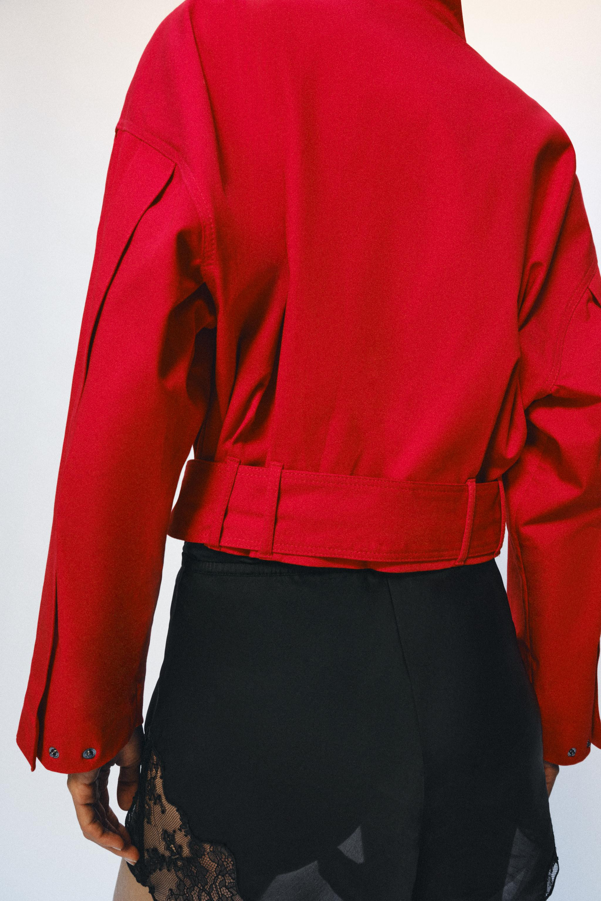 ZW COLLECTION SATIN LACE SHORTS | Zara UK