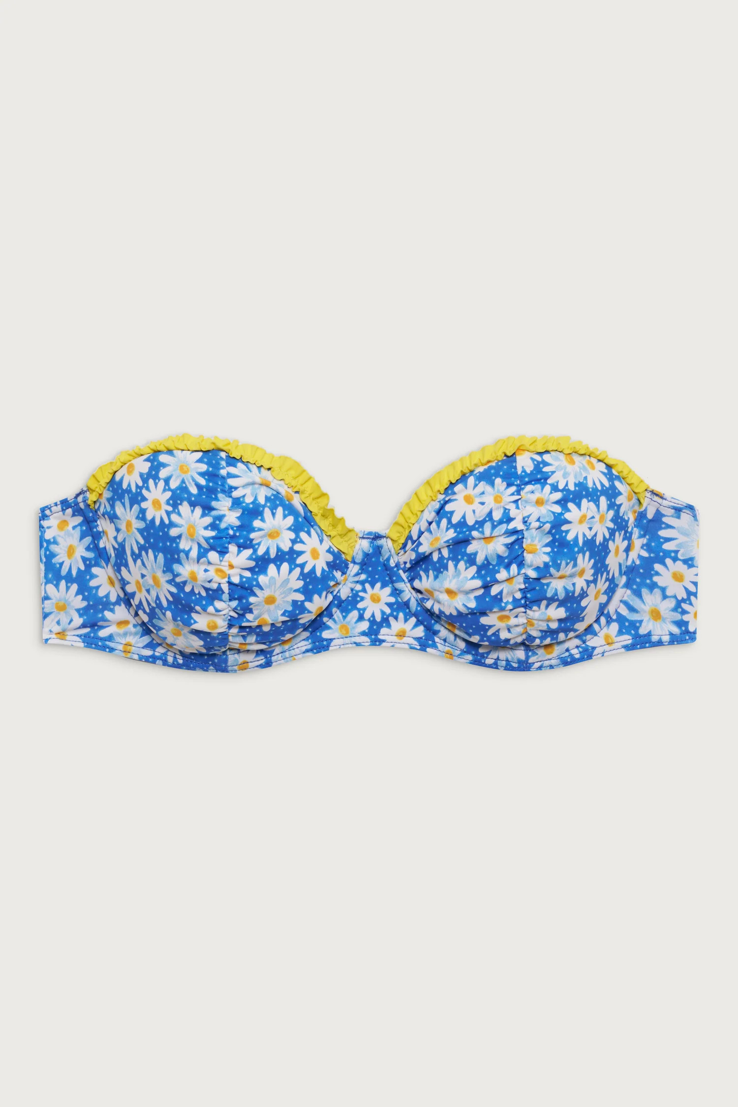 Sweetwater Underwire Bikini Top - Blue Daisy | Frankies Bikinis
