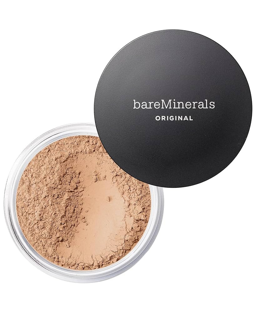 bareMinerals Original Loose Powder Foundation SPF 15, Clean Mineral Powder Face Makeup, Sheer-to-... | Amazon (US)