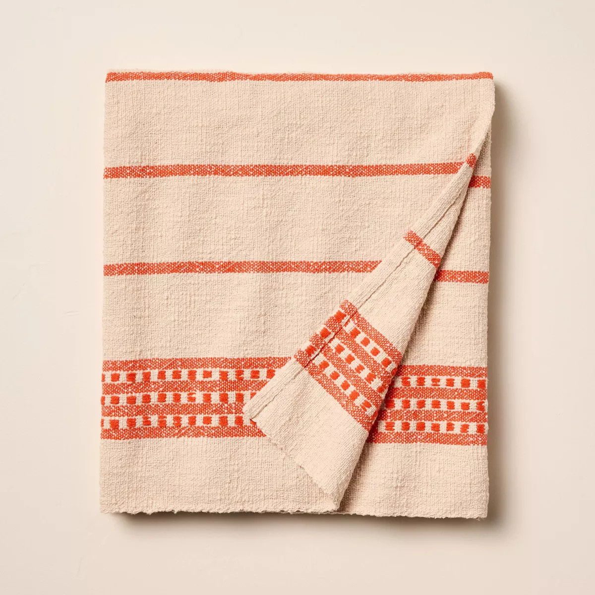 Border Check Woven Throw Blanket - Hearth & Hand™ with Magnolia | Target