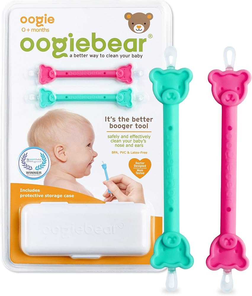 oogiebear: Baby Nose Cleaner & Ear Wax Removal Tool - Safe Booger & Earwax Removal for Newborns, ... | Amazon (US)