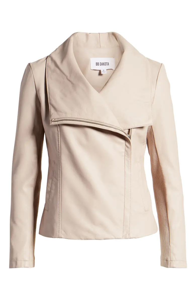 Up to Speed Faux Leather Moto Jacket | Nordstrom