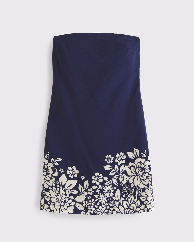 The A&F Scarlett Strapless Skort | Abercrombie & Fitch (US)