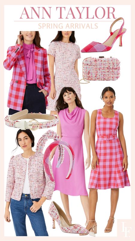 Who says workwear has to be beige and boring? I am living for these pops of color and fun prints and textures. You can seamlessly mix and match these pieces so many different ways, to keep your spring wardrobe feeling fresh all season long. Shop these directly in my profile. #ThisIsAnn 

#LTKshoecrush #LTKstyletip