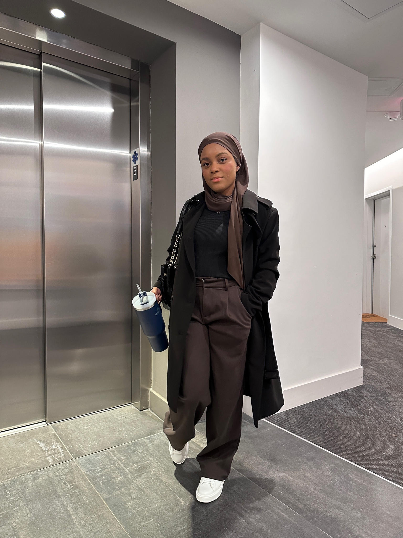 Hijabi work outfit inspo 🖤🤎 modest fashion , hijab style , fashion inspo

#LTKfindsunder50 #LTKfindsunder100 #LTKstyletip