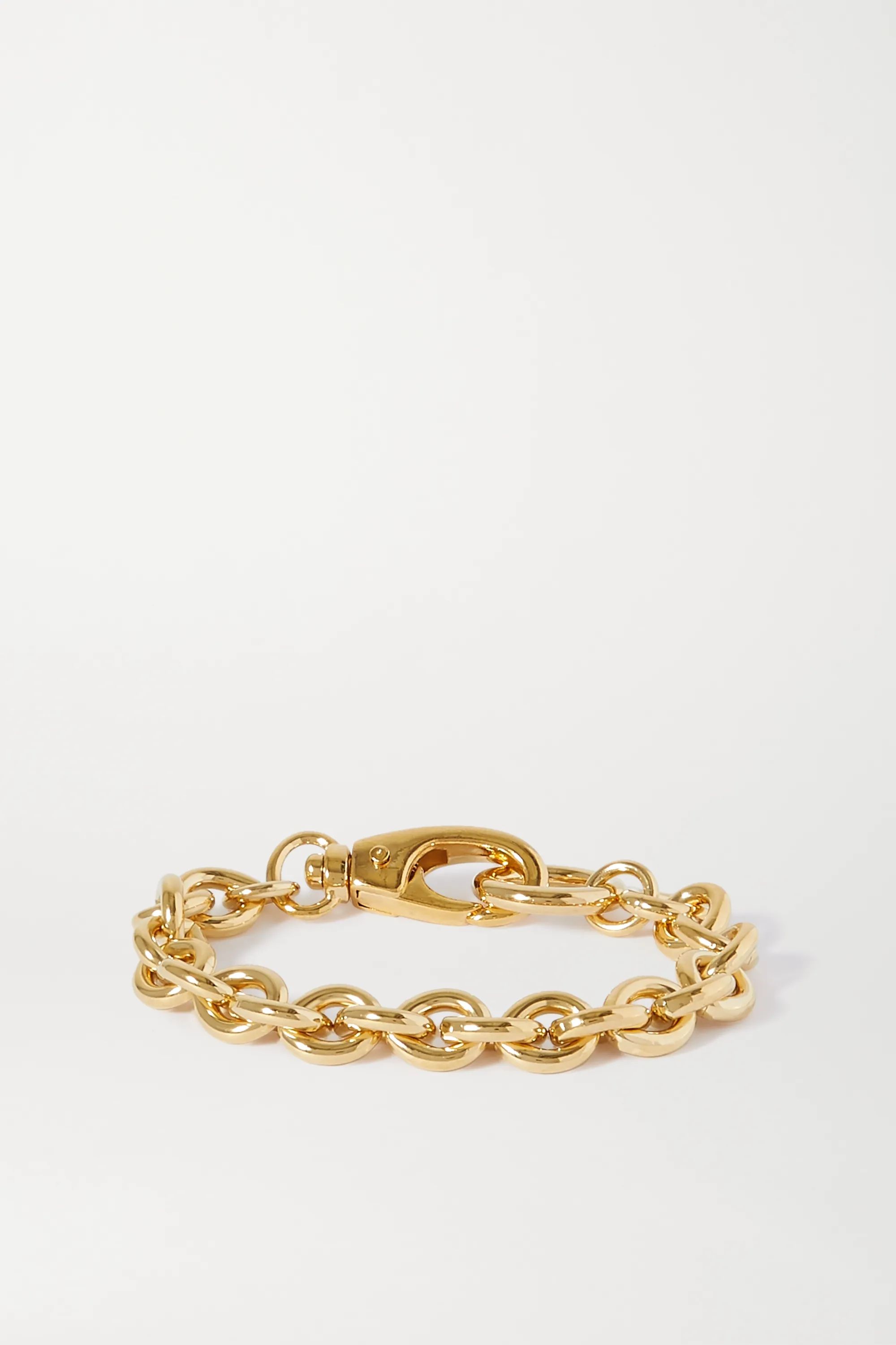 Cable gold-plated bracelet | NET-A-PORTER (US)