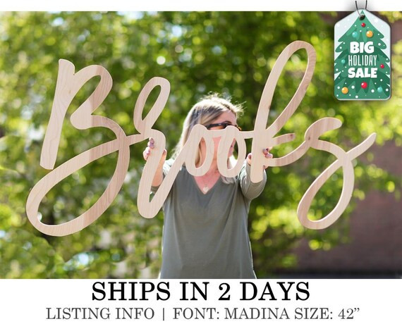 Custom wood name sign for nursery girl, boy, over crib sign, baby name sign, family name sign, cu... | Etsy (US)