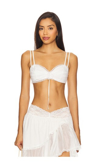 Castres Bra Top in Ivory | Revolve Clothing (Global)