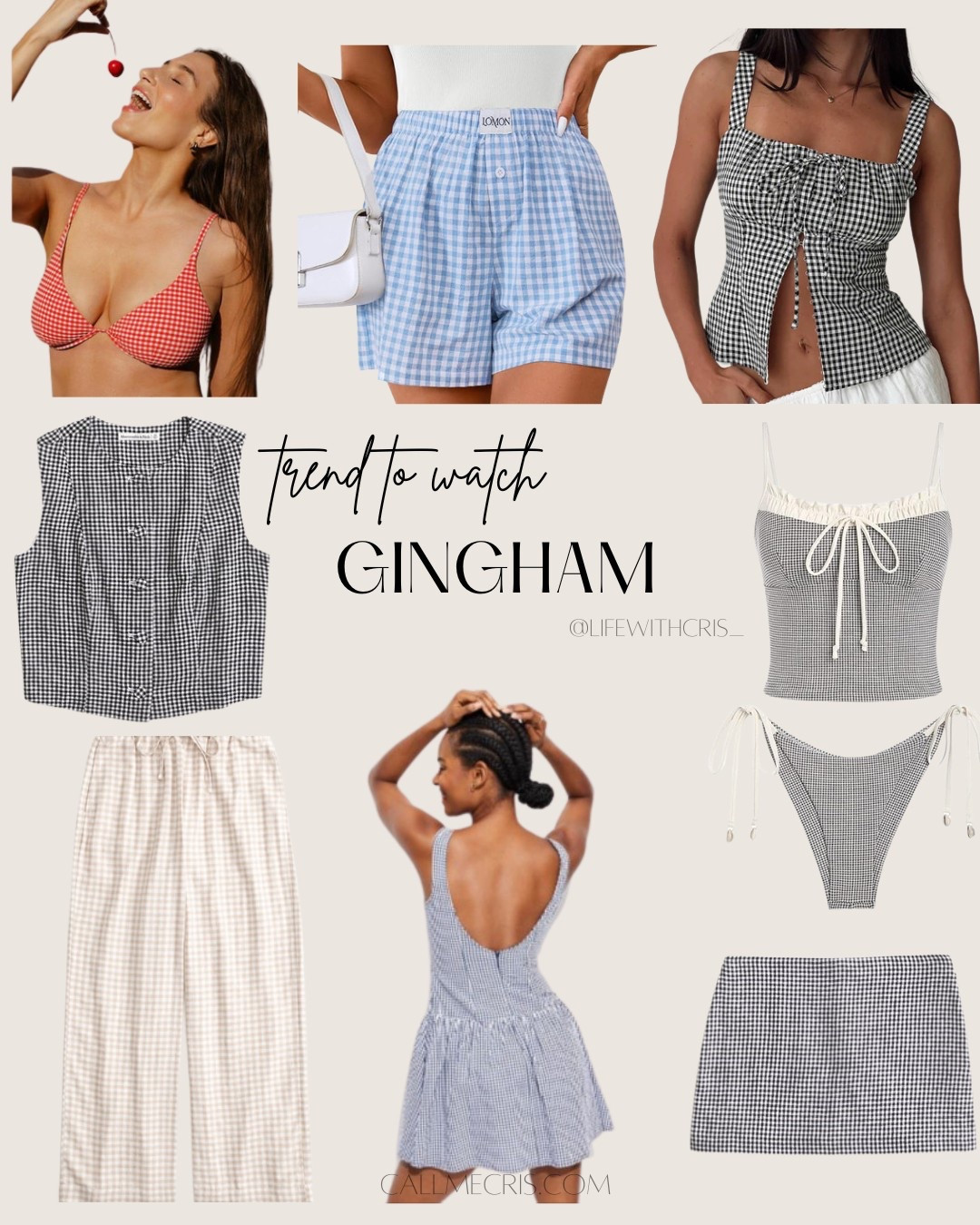 i just gravitate towards gingham - it’s so cute for spring! 

#LTKFindsUnder100 #LTKStyleTip