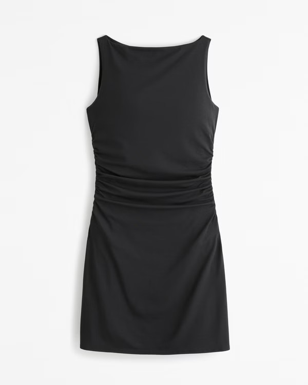 Women's Shell Knit Mini Dress | Women's Dresses & Jumpsuits | Abercrombie.com | Abercrombie & Fitch (US)
