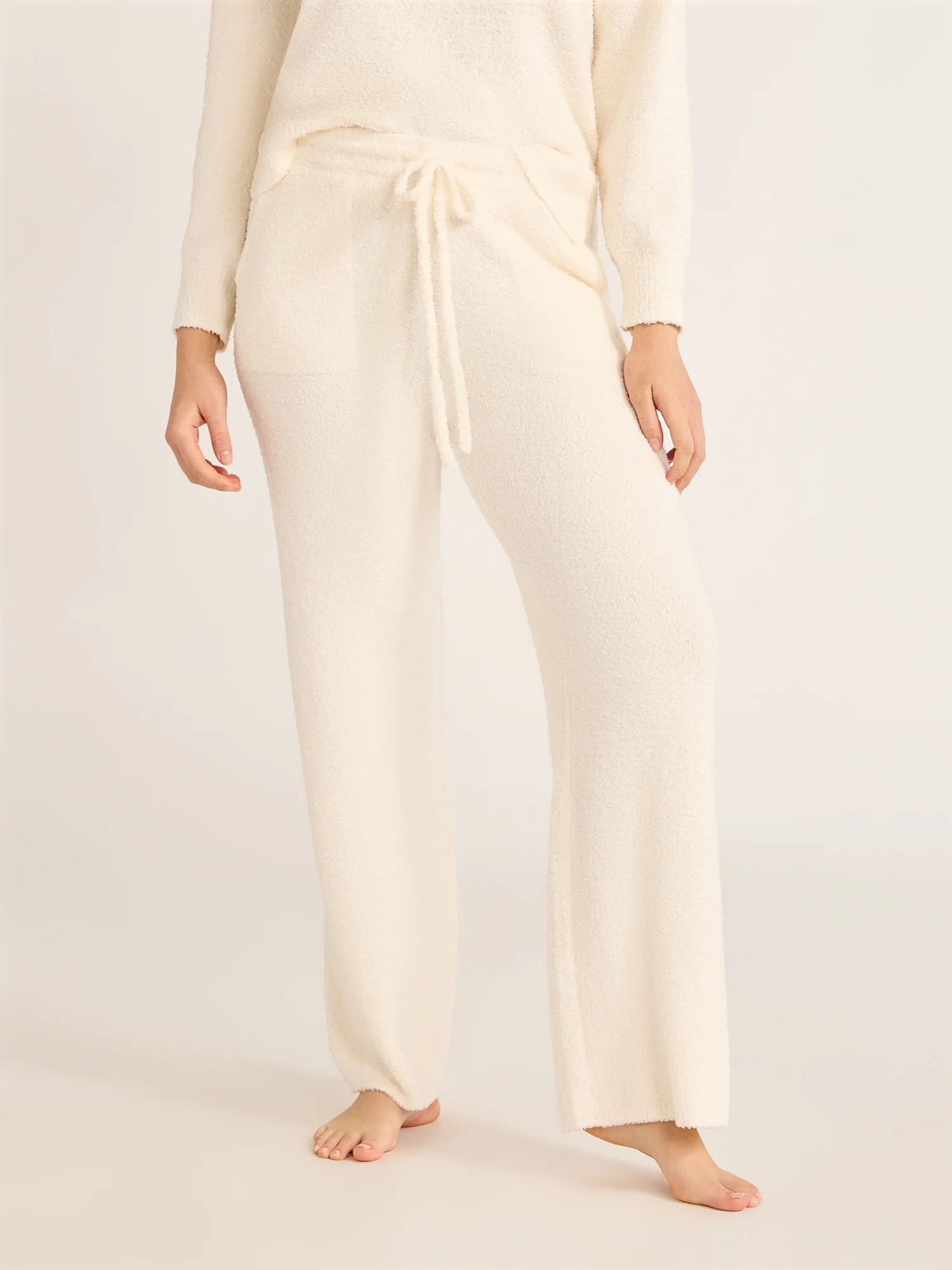 Joyspun Women's and Women’s Plus Chenille Pull-On Pants, 28” Inseam, Size XS - 3X | Walmart (US)