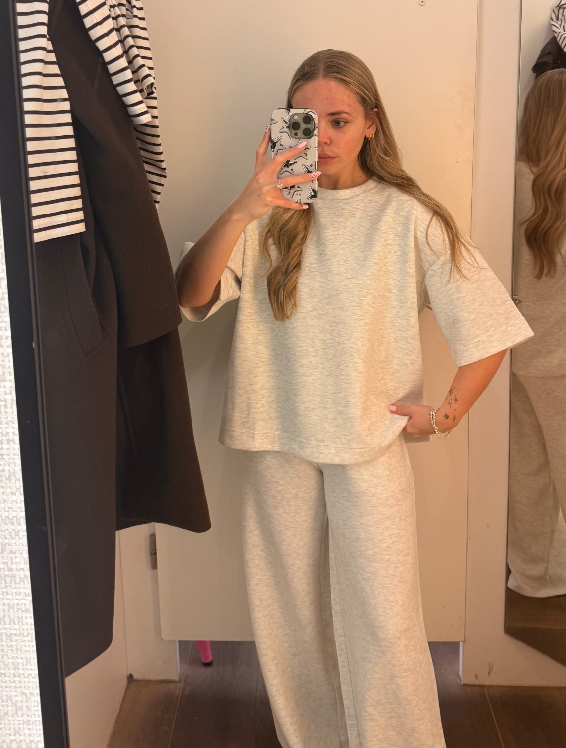 grey marl co ord, a gorgeous thick soft material!! 🤍

#LTKuk #LTKspring #LTKstyletip