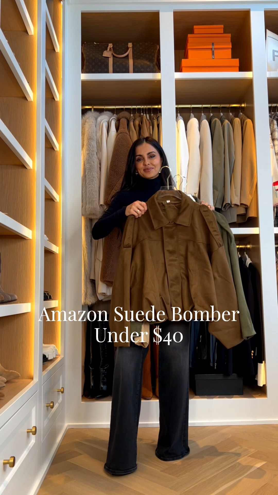 My favorite Amazon suede bomber jacket! Under $50 and so on trend for fall!

#LTKSaleAlert #LTKSeasonal #LTKOver40
