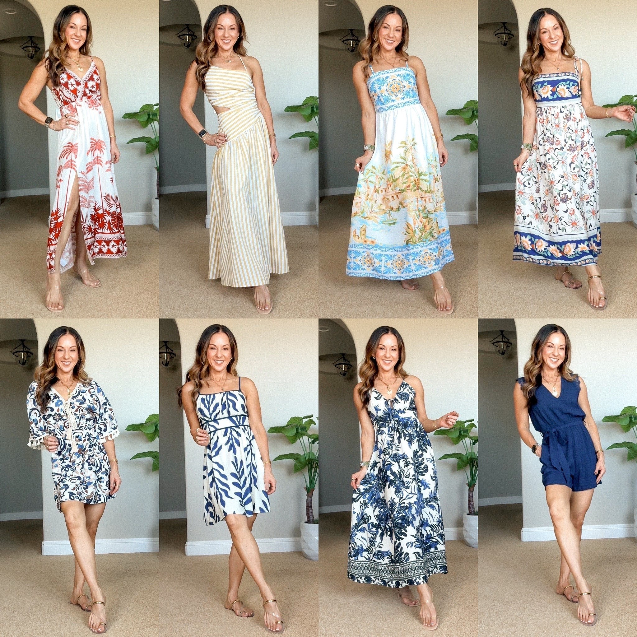 Vacation outfits that are easy to wear but still feel put together. From breezy maxi dresses to a lightweight romper and an easy cover-up, these are the pieces I’d pack again for a warm-weather getaway.

Vacation outfits, Resort wear, Summer dresses, Beach vacation, Maxi dress, Cover up, Tropical style, Vacation style, Travel outfits, Petite fashion, EverydayHolly

#LTKTravel #LTKSeasonal #LTKootd