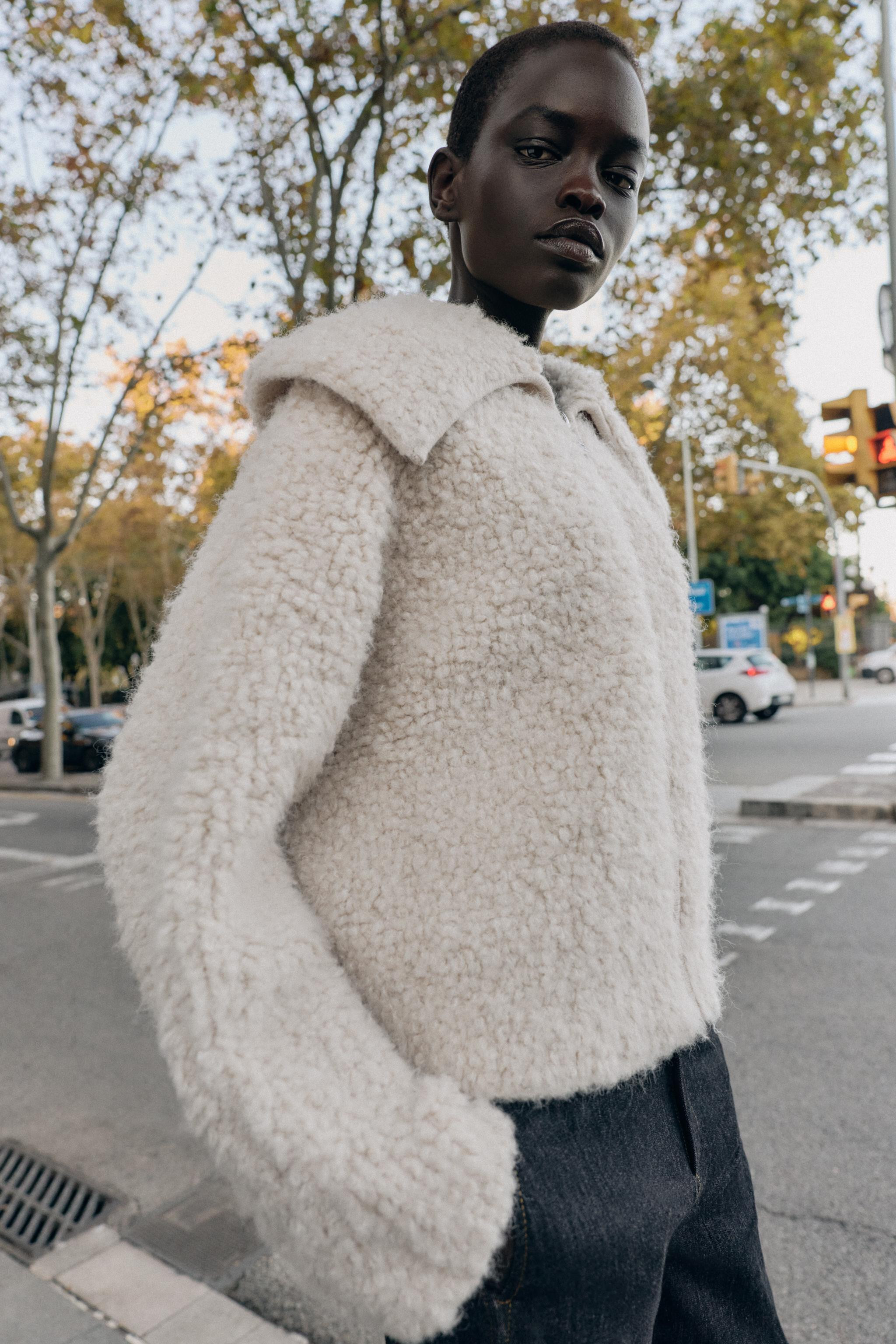 BOUCLÉ JACKET | Zara UK