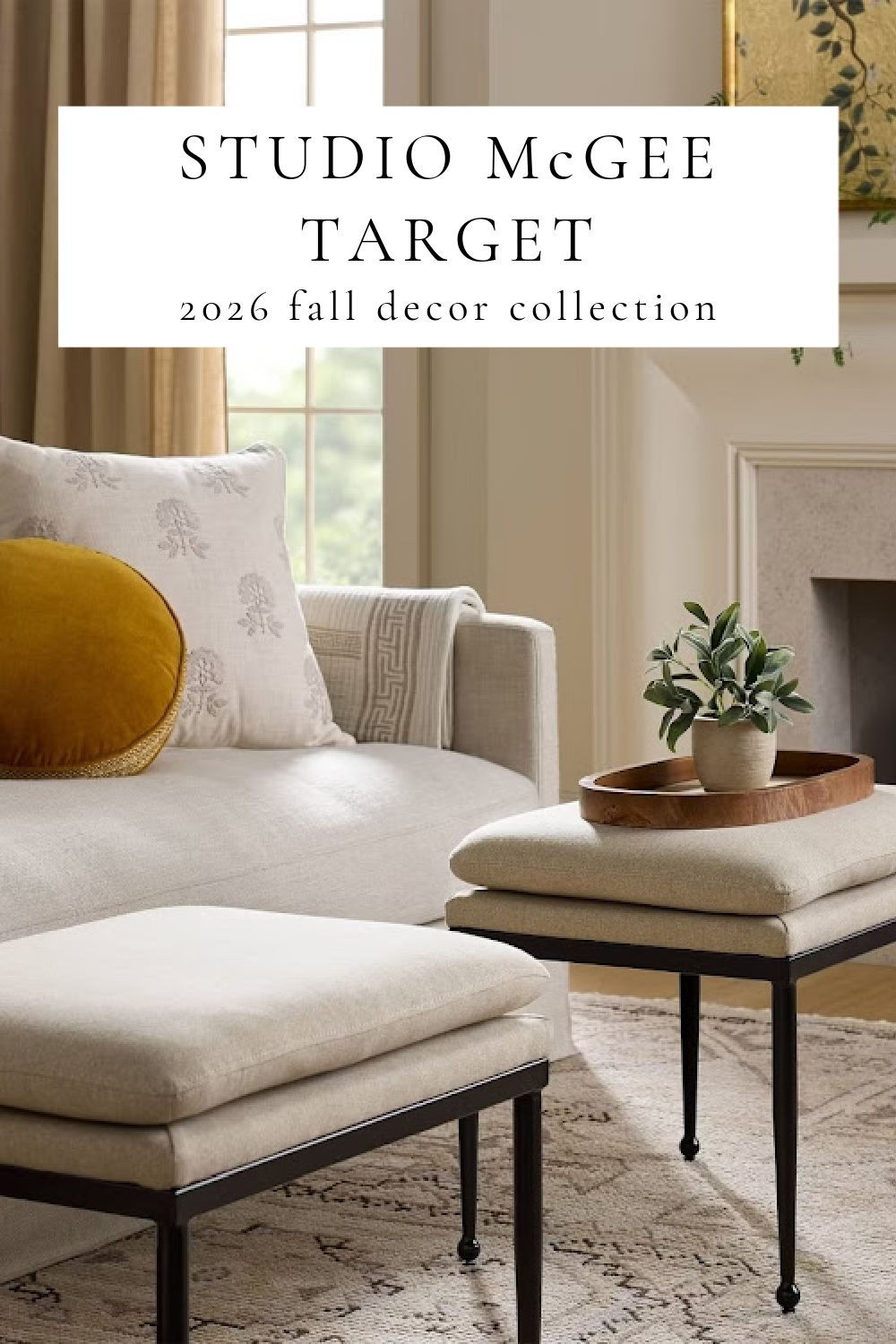A beautiful new Studio McGee Target Fall 2026 collection is here, with fall decor, furniture, wreaths, fall mantel decor, lighting, greenery, pillows, and so much more for a classic, timeless fall home aesthetic you'll love 🤍

#LTKHome #LTKSeasonal #LTKOver40