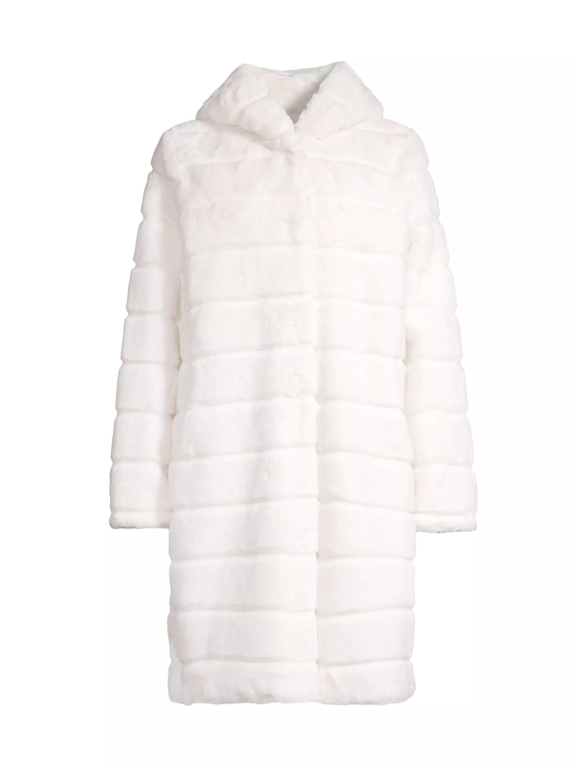 Celina Channel Faux Fur Coat | Saks Fifth Avenue