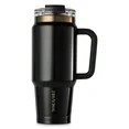 Thyme & Table 32oz Tumbler with Handle, Dual Straw Lid, Stainless Steel Double Wall Insulated, Bl... | Walmart (US)