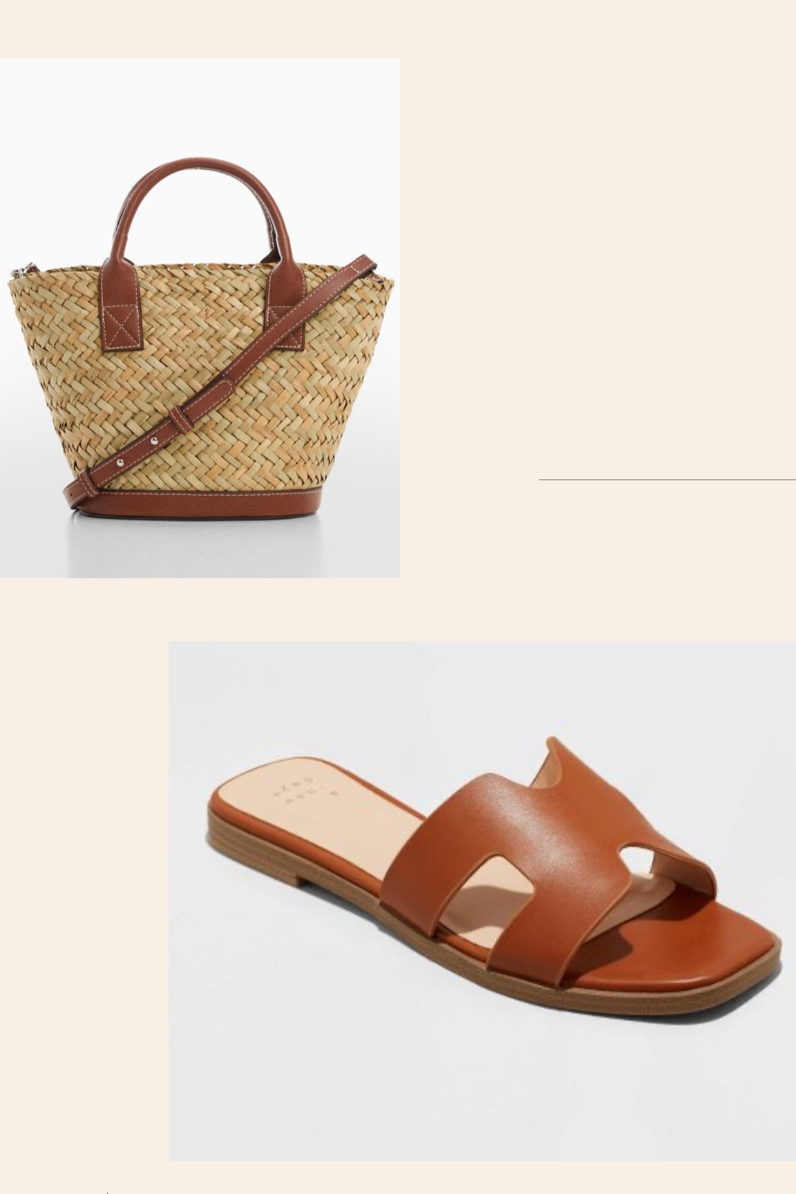 Obsessed with this new bag from Mango. Would be the perfect summer vacation tote 
&& these Hermes look alike sandals from Target
 

#LTKFindsUnder50 #LTKStyleTip #LTKTravel