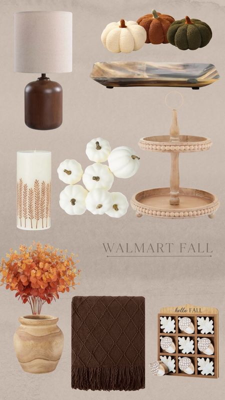 Shop these cute fall decor! 

#LauraBeverlin #FallDecor #WalmartFall #Walmart 

#LTKstyletip #LTKSeasonal #LTKhome