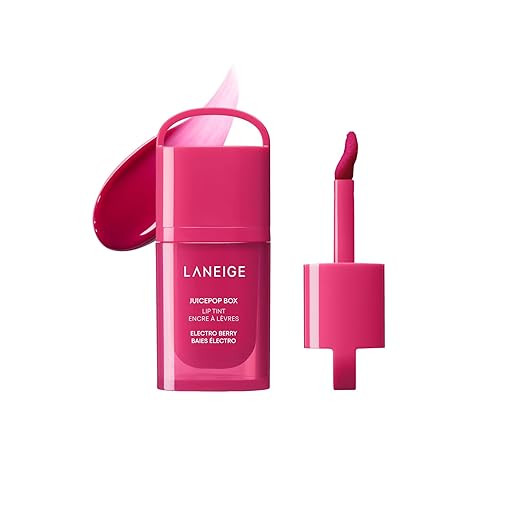 LANEIGE JuicePop Box Lip Tint | Long-Lasting Hydrating Lightweight Tint | Buildable Juicy Color &... | Amazon (US)