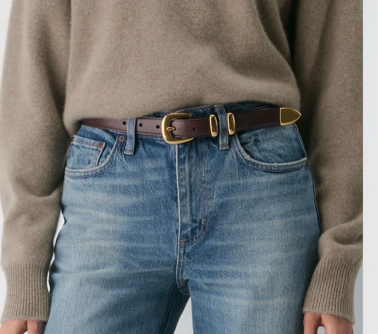 A favorite belt with high quality leather and solid brass buckle. 



#LTKOver40 #LTKootd