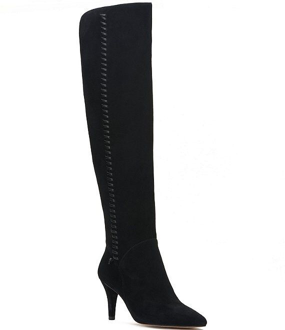 Seselti Suede Over-the-Knee Dress Boots | Dillard's