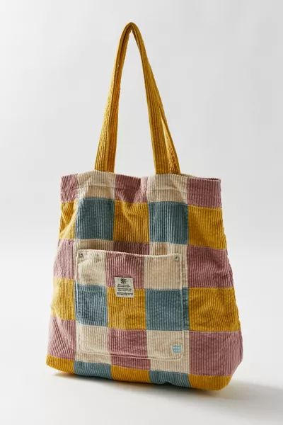 BDG Patchwork Corduroy Tote Bag | Urban Outfitters (US and RoW)