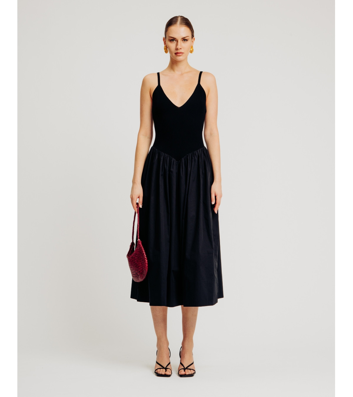 Torn By Ronny Kobo Women's Monica Dress - Black | Macy's