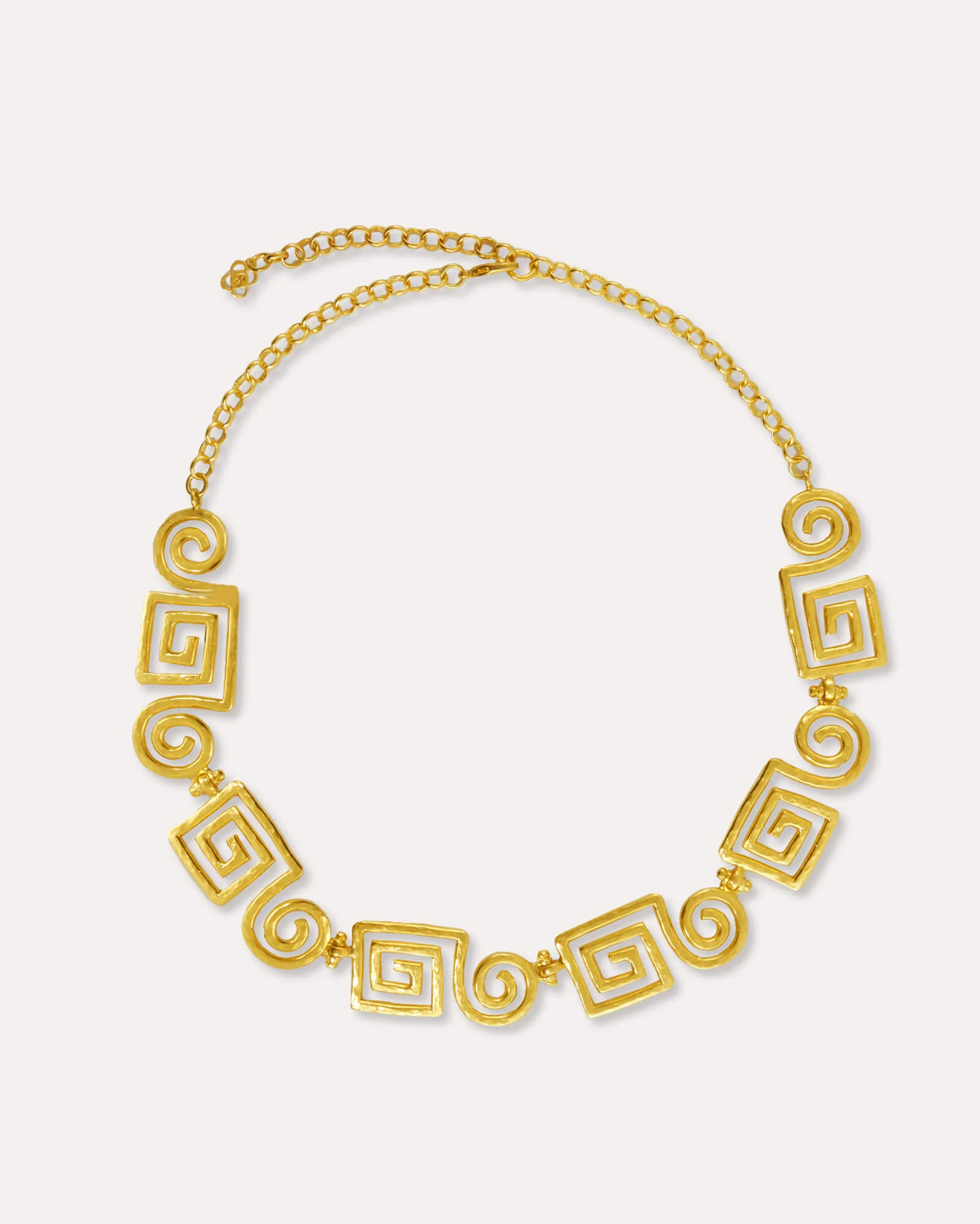 Megara Geometric Spiral Necklace | Sustainable Jewellery by Ottoman Hands | Ottoman Hands