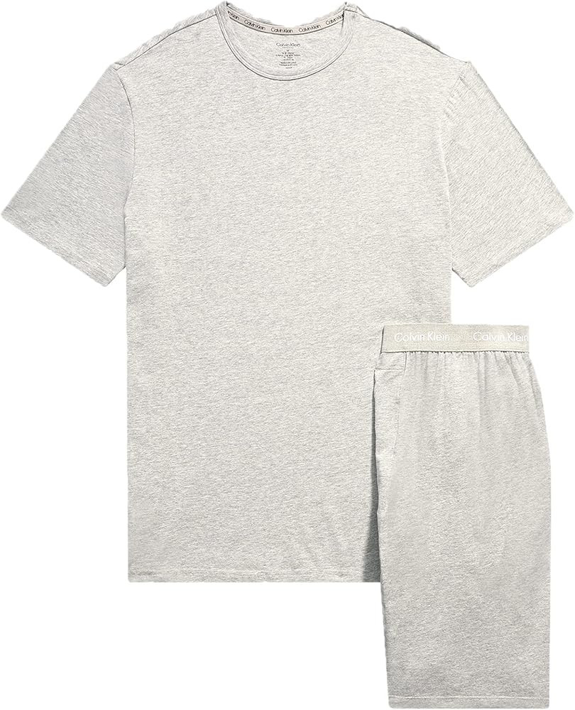 Calvin Klein Men's Cotton Stretch Lounge Sleep Short Set | Amazon (US)