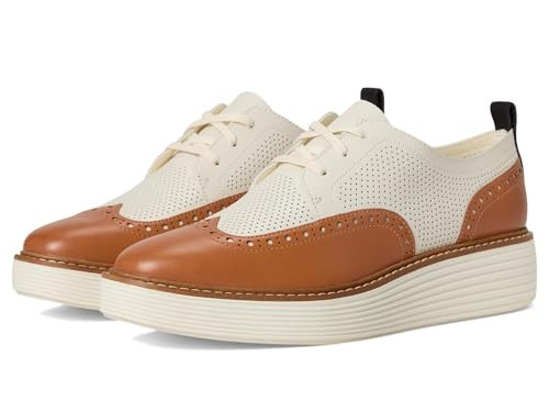 Cole Haan Womens Originalgrand Platform Oxford, Pecan/Ivory, 10 | Amazon (US)