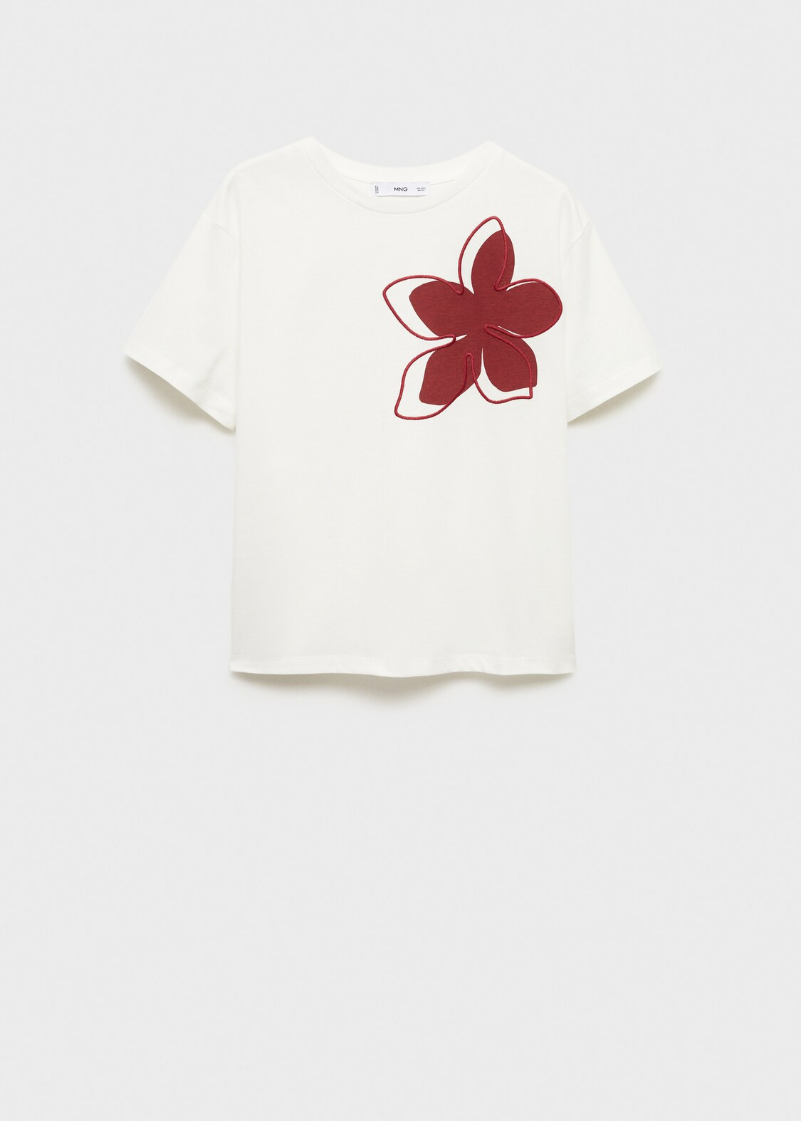 T-shirt flor-h - Women | MANGO United Kingdom | MANGO (UK)