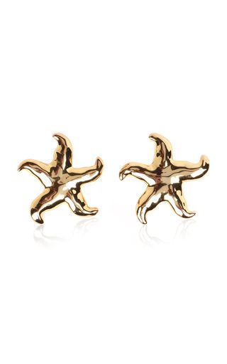 St. Barths Gold-Tone Earrings | Moda Operandi (Global)