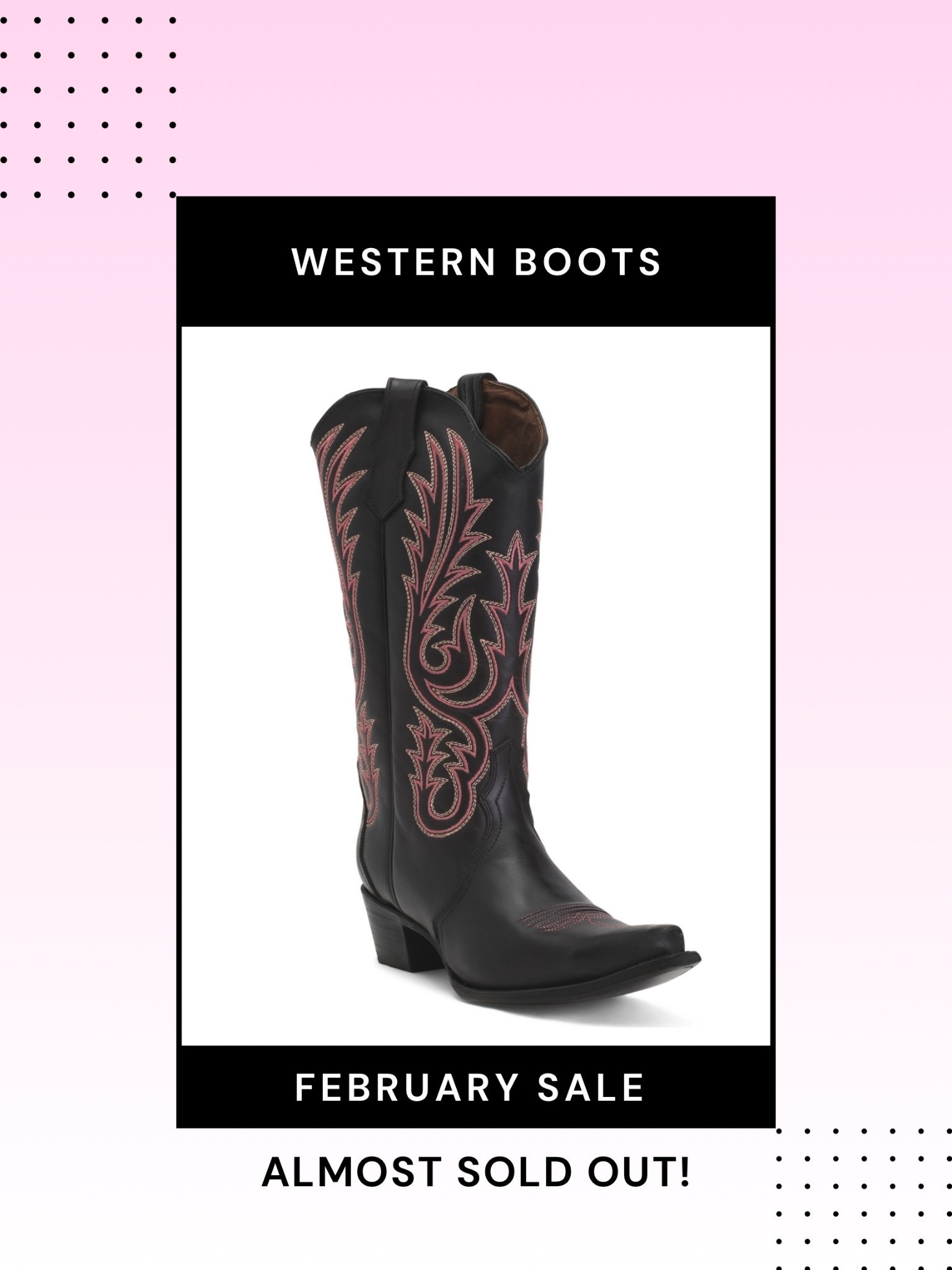 Handcrafted leather boots on sale! I have been searching for two days for the perfect pair with considering budget friendly with high quality, long lasting and these checked all the boxes ☑️ 🩷 GOING FAST

#LTKTravel #LTKSaleAlert #LTKValentine