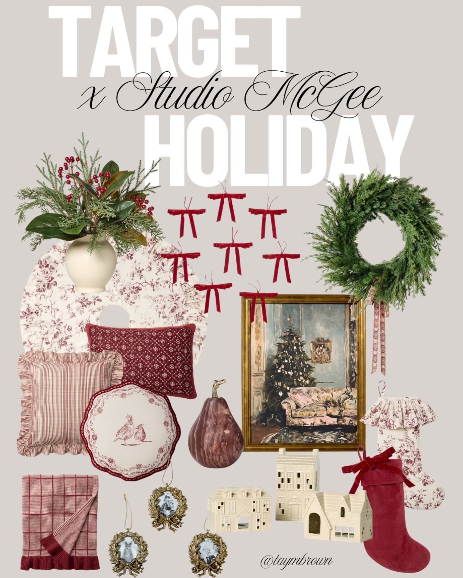 NEW Threshold x Studio McGee holiday collection! 🎀 

#LTKSeasonal #LTKHome #LTKFindsUnder50