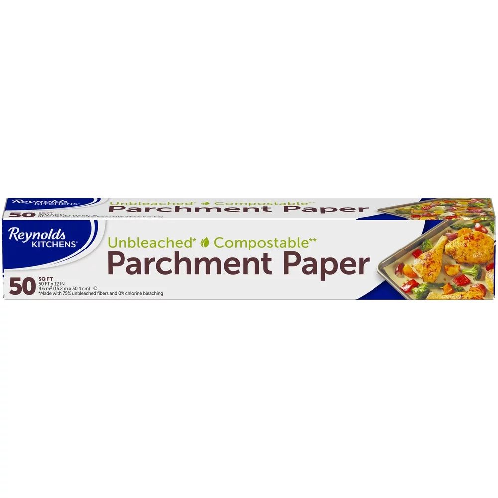 Reynolds Kitchens Unbleached Parchment Paper Roll, 50 Square Feet | Walmart (US)
