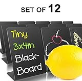 Food Safe Acrylic Tiny Chalkboard Signs for Food Tent, Buffet, Party Table Tent, Wedding and Birthda | Amazon (US)