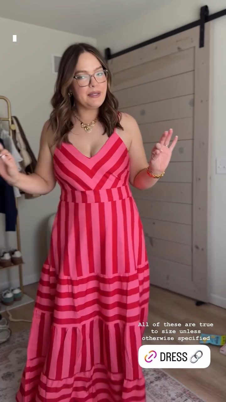 Love this bright maxi dress // true to size 

#LTKSeasonal #LTKMidsize #LTKootd